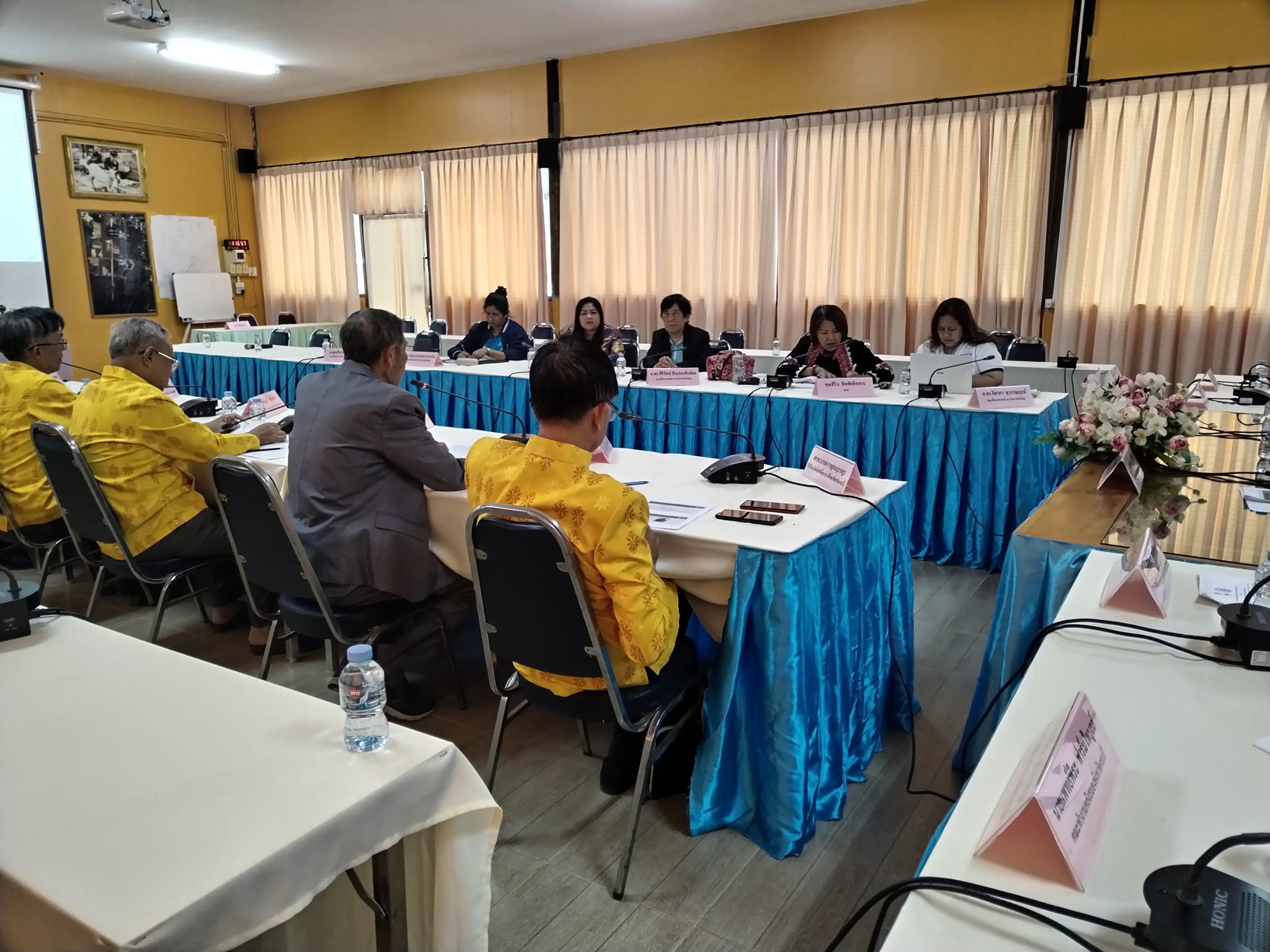 คณาจารย์​คณะศึกษา​ศาสตร์ เข้าร่วมประชุมนำเสนองานร่วมกับ สภาการศึกษา​กระบี่
