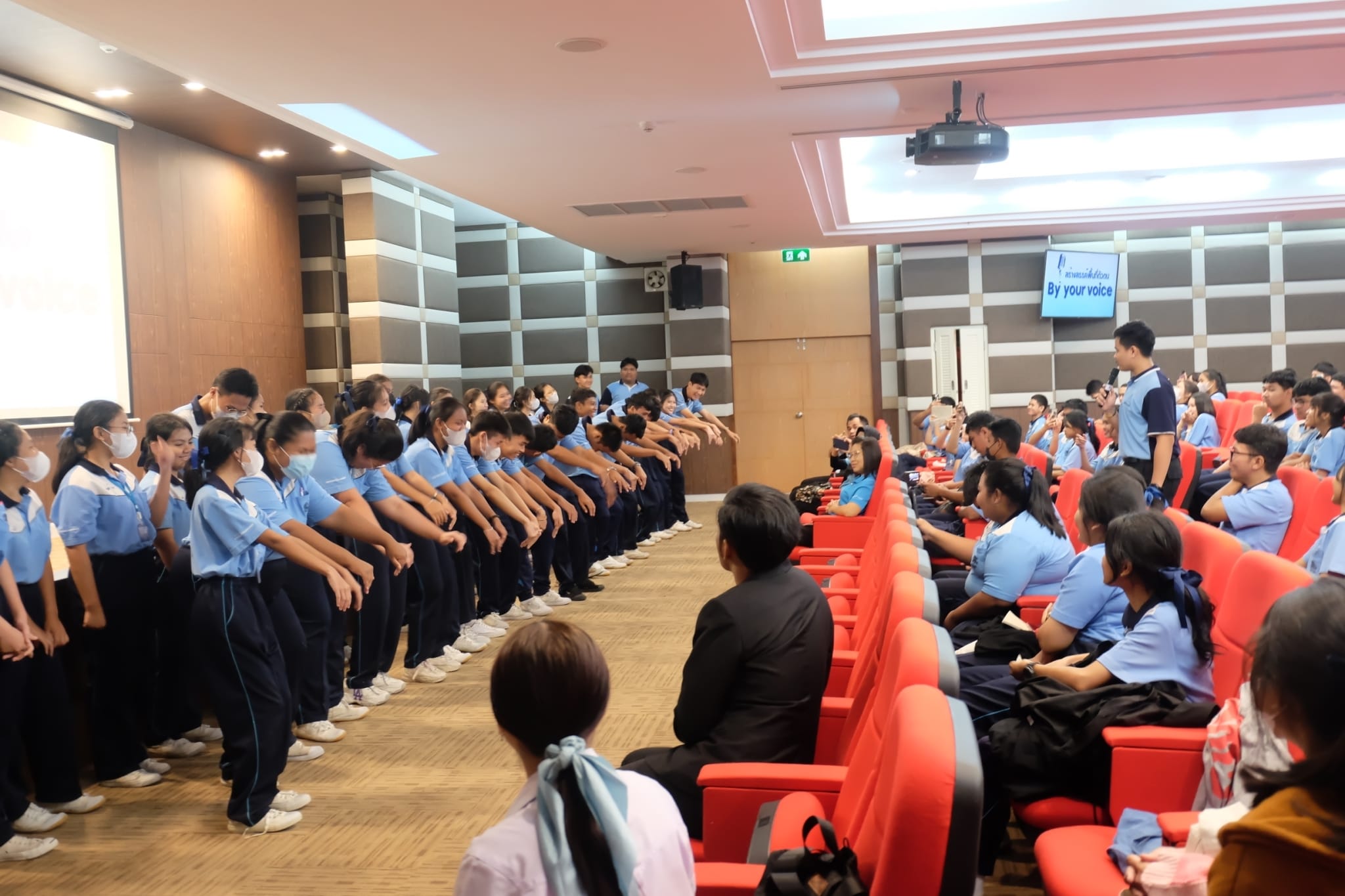 โครงการค่ายภาษาไทย “เสียง พื้นที่ ตัวตน : สร้างสรรค์พื้นที่ตัวตน By your voice”
