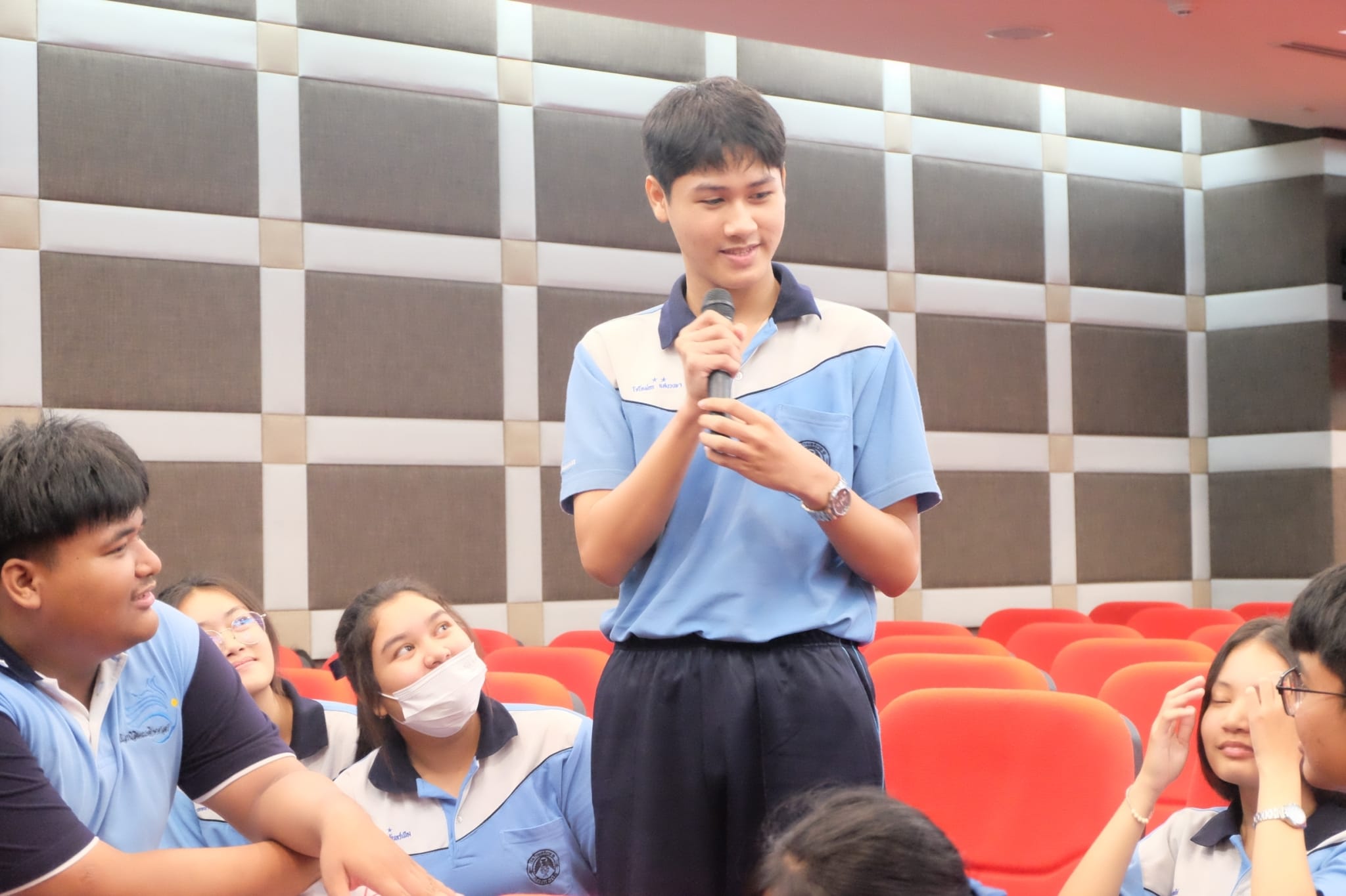 โครงการค่ายภาษาไทย “เสียง พื้นที่ ตัวตน : สร้างสรรค์พื้นที่ตัวตน By your voice”