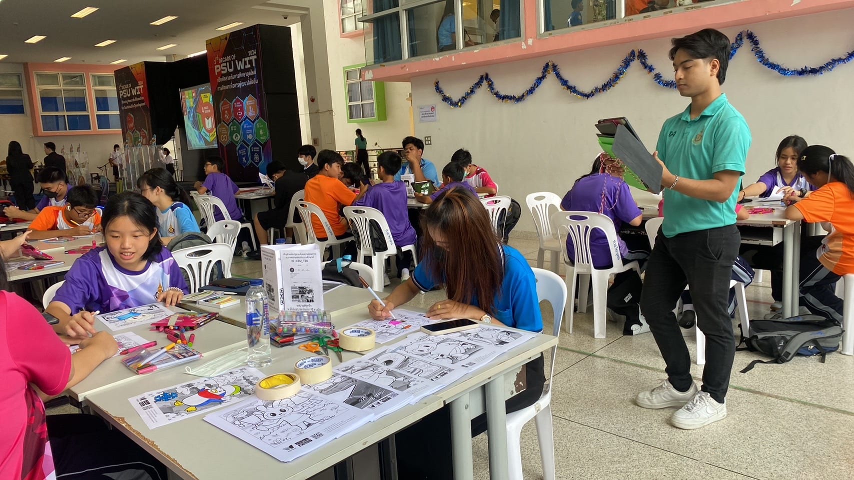 ผู้ช่วยศาสตราจารย์ ดร.วิทวัฒน์ ขัตติยะมาน  คณบดีคณะศึกษาศาสตร์​ มหา​วิทยาลัย​ทักษิณ​ เข้าร่วมงาน PSU WIT 2024