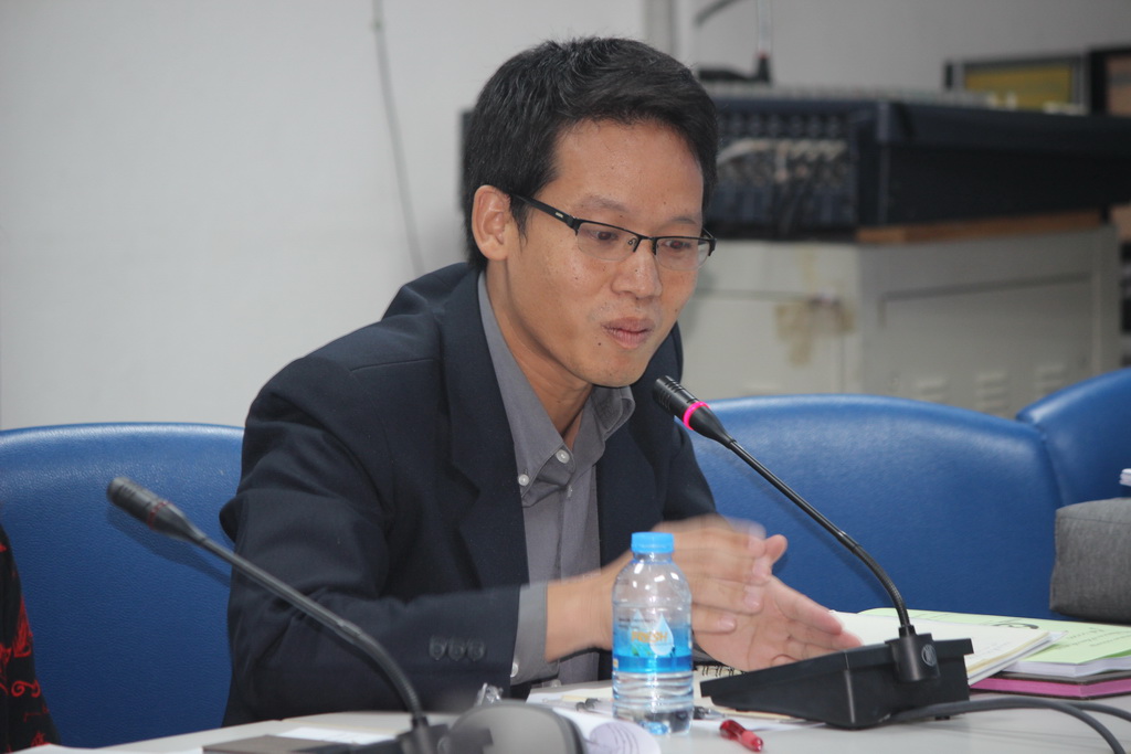 การประชุมหารือโครงการเกี่ยวกับการจัดประชุมวิชาการนำเสนอผลงานวิจัยของนิสิตนักศึกษาครูในเครือข่ายภาคใต้ตอนล่าง ครั้งที่ 4
