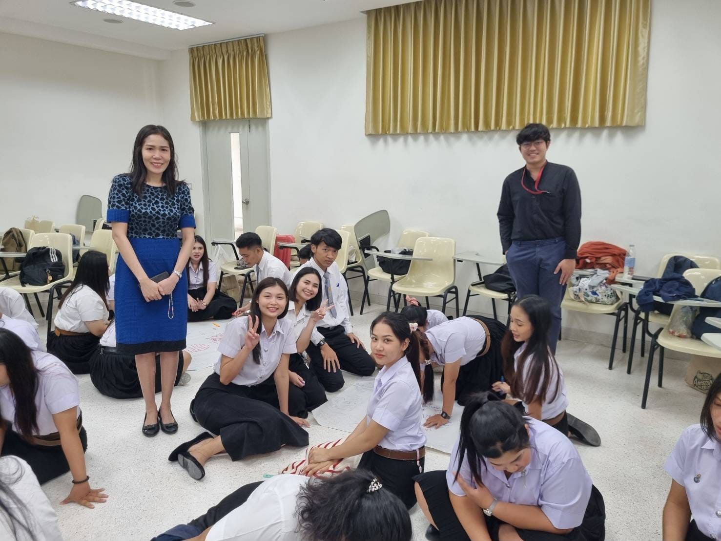 สาขาวิชาการสอนศิลปศาสตร์ จัดโครงการการเชื่อมโยงห้องเรียนสังคมศึกษา กับการเรียนรู้โดยใช้ชุมชนเป็นฐาน