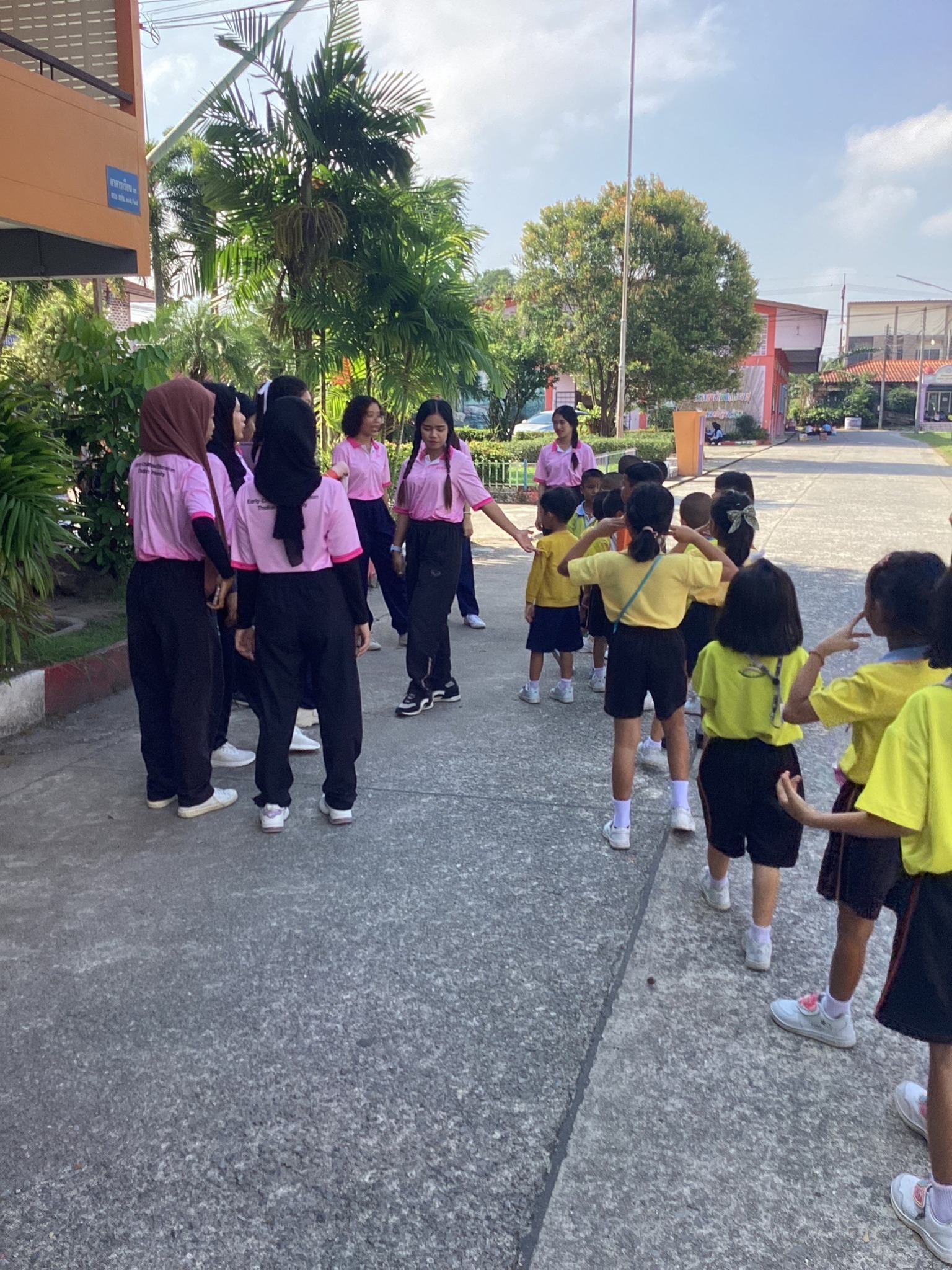 "กิจกรรม​การเล่นสำหรับ​เด็ก​ปฐมวัย" โดยนิสิตสาขาวิชา​การศึกษา​ปฐมวัย ชั้นปีที่​ 3​