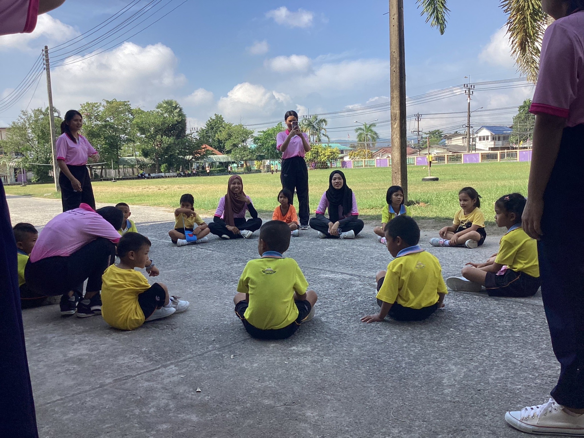 "กิจกรรม​การเล่นสำหรับ​เด็ก​ปฐมวัย" โดยนิสิตสาขาวิชา​การศึกษา​ปฐมวัย ชั้นปีที่​ 3​