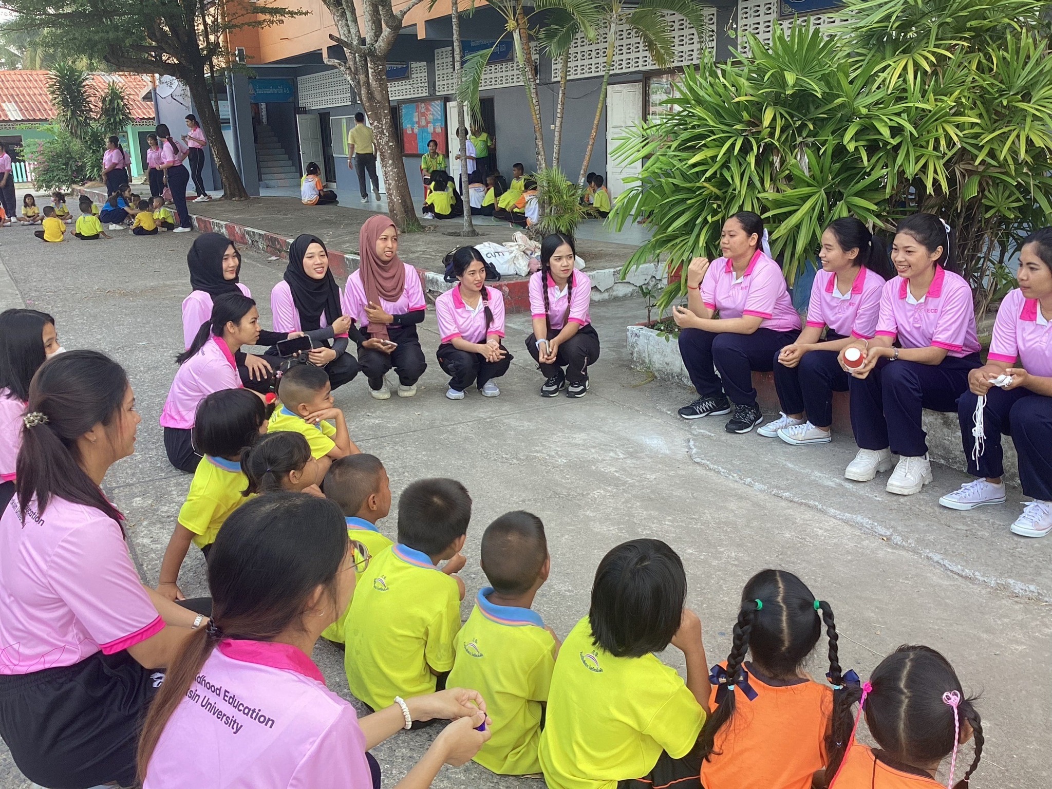"กิจกรรม​การเล่นสำหรับ​เด็ก​ปฐมวัย" โดยนิสิตสาขาวิชา​การศึกษา​ปฐมวัย ชั้นปีที่​ 3​
