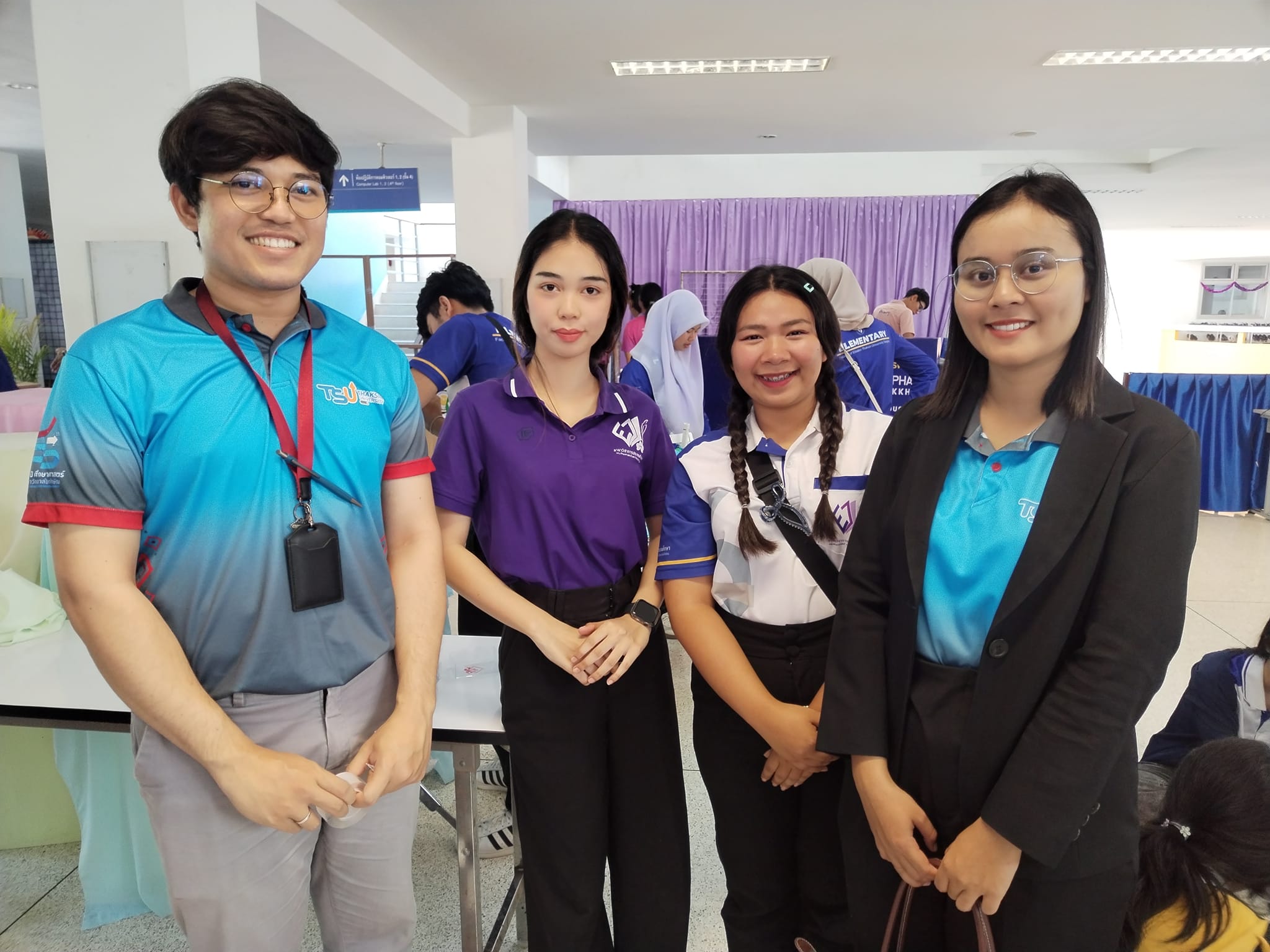 นิสิตสาขาวิชา​การศึกษา​-การประถม​ศึกษา​ ร่วมจัด​กิจกรรม​การเรียนรู้​ ณ​ โรงเรียน​ มอ.วิทยา​นุสรณ์​