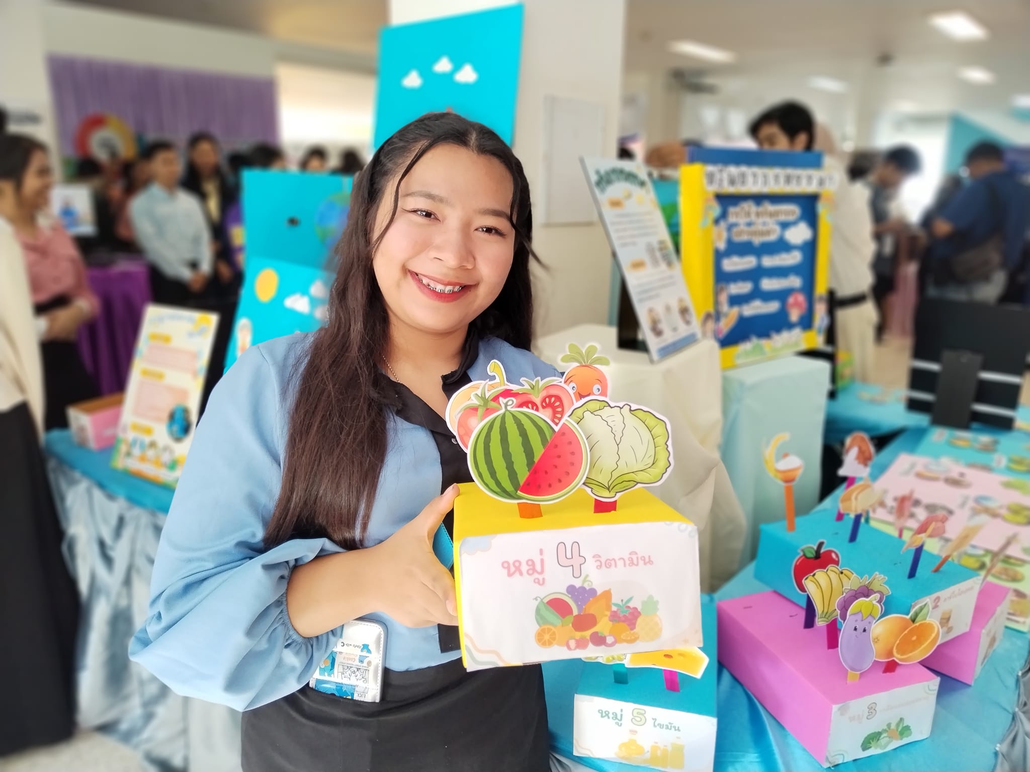 นิสิตสา​ขาการศึกษา​ การประถม​ศึกษา​  ร่วมจัด​แสดง​ผลงาน "เวทีวิชาการ​ มอ.ว.ครั้ง 1"