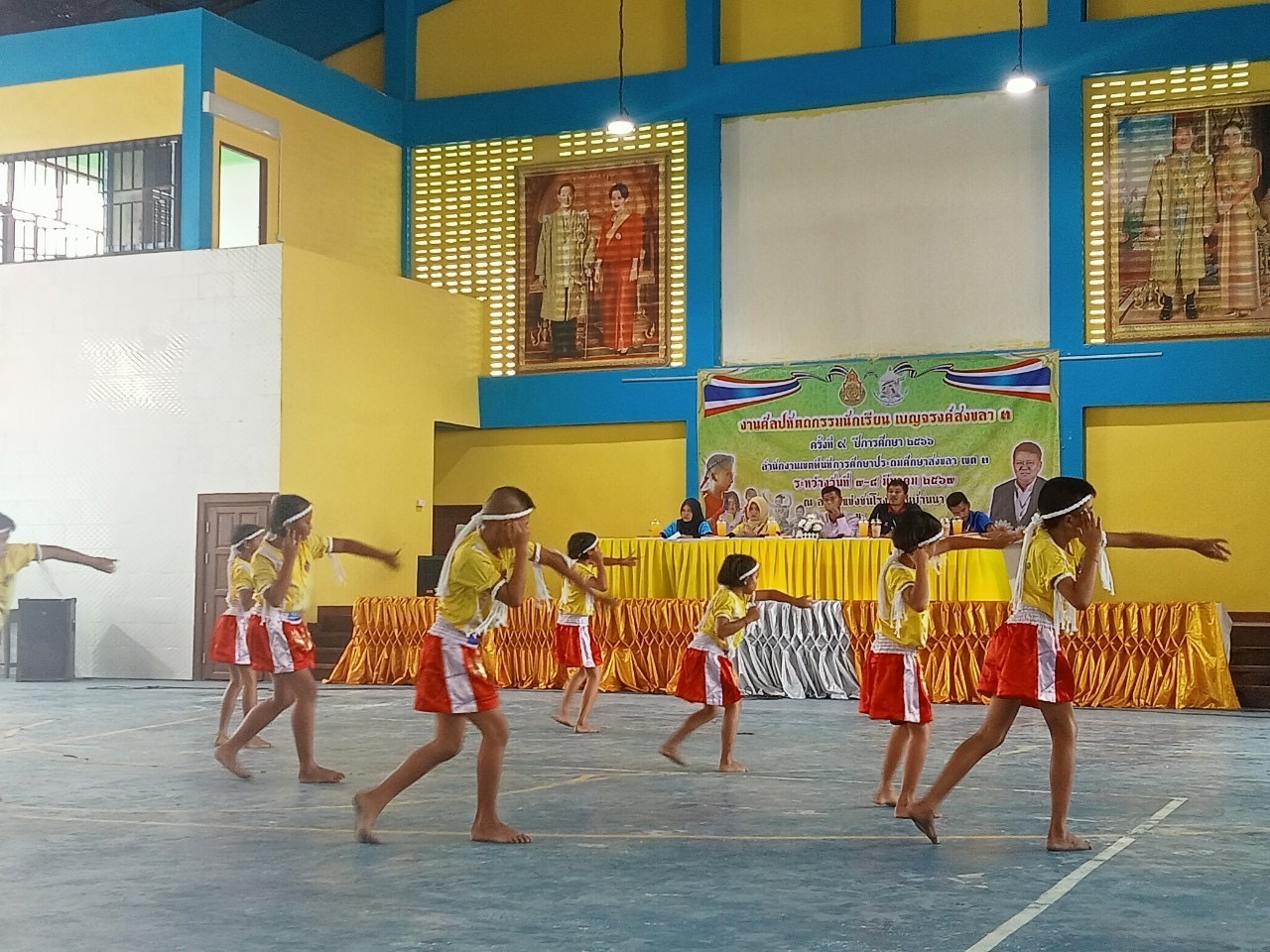 โครงการพัฒนาศักยภาพโรงเรียนในพระราชดำริ  และโรงเรียนขาดแคลนในเขตพื้นที่การศึกษา  4 จังหวัดภาคใต้ จัดโครงการส่งเสริมทักษะทางกายนักสู้แดนใต้ ด้วยมวยไทยแอโรบิก ของโรงเรียน ตำรวจตระเวนชายแดนมหาราช 1 ระยะที่ 2