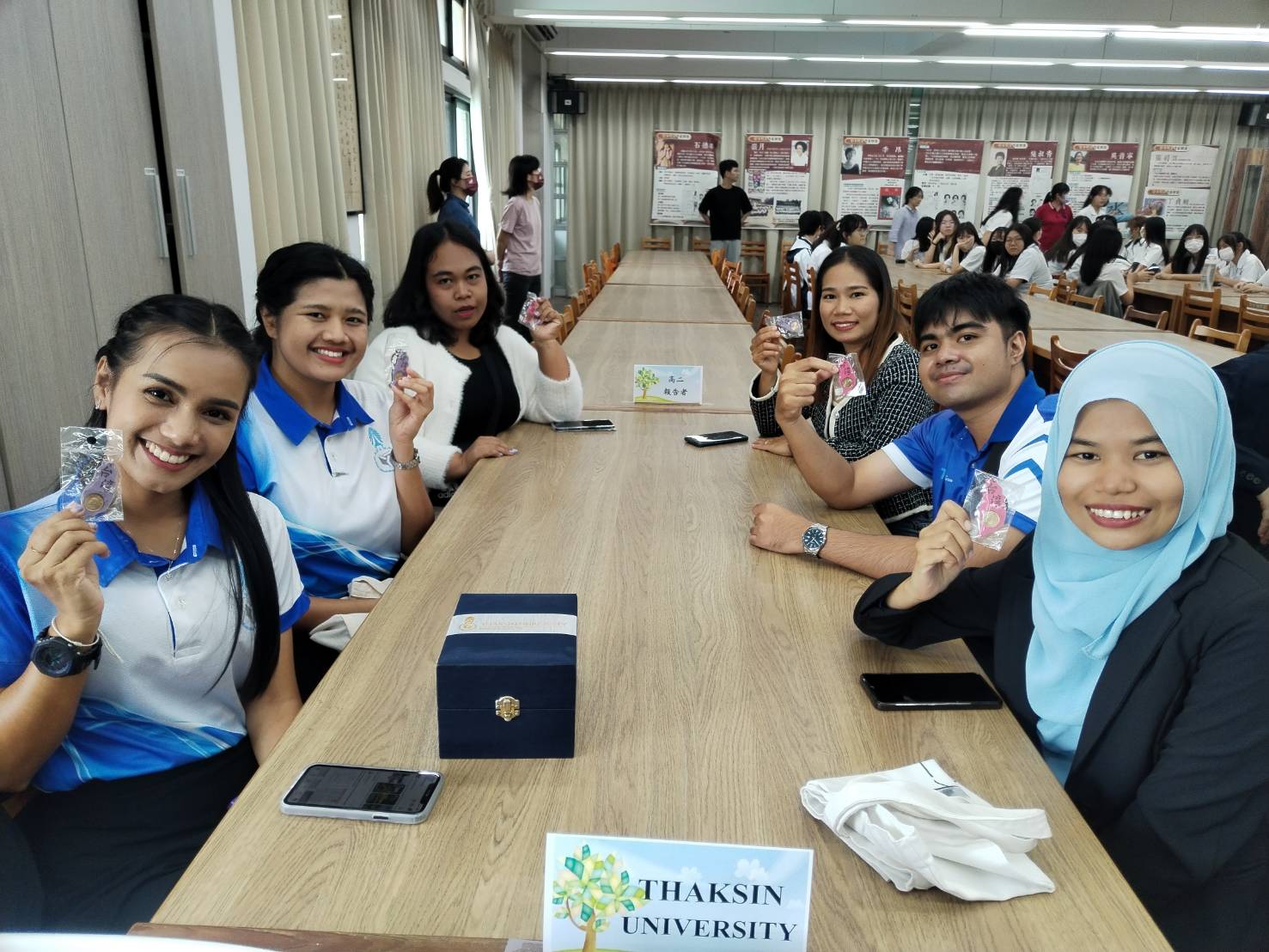 ผู้บริหาร​ คณาจารย์​ และบุคลากร​ มหา​วิทยาลัย​ ศึกษาดูงาน ณ National​ ​Changhua​ University​ of​ Education​ และ National Changhua Girls'Senior  High School