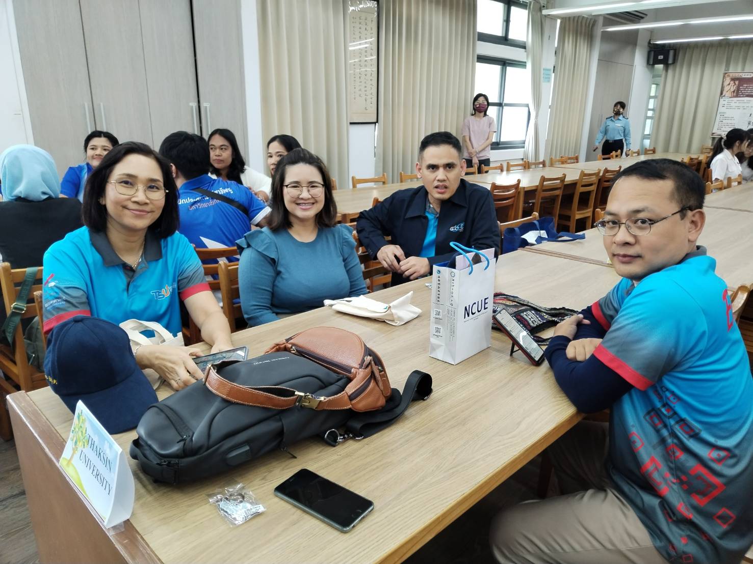 ผู้บริหาร​ คณาจารย์​ และบุคลากร​ มหา​วิทยาลัย​ ศึกษาดูงาน ณ National​ ​Changhua​ University​ of​ Education​ และ National Changhua Girls'Senior  High School