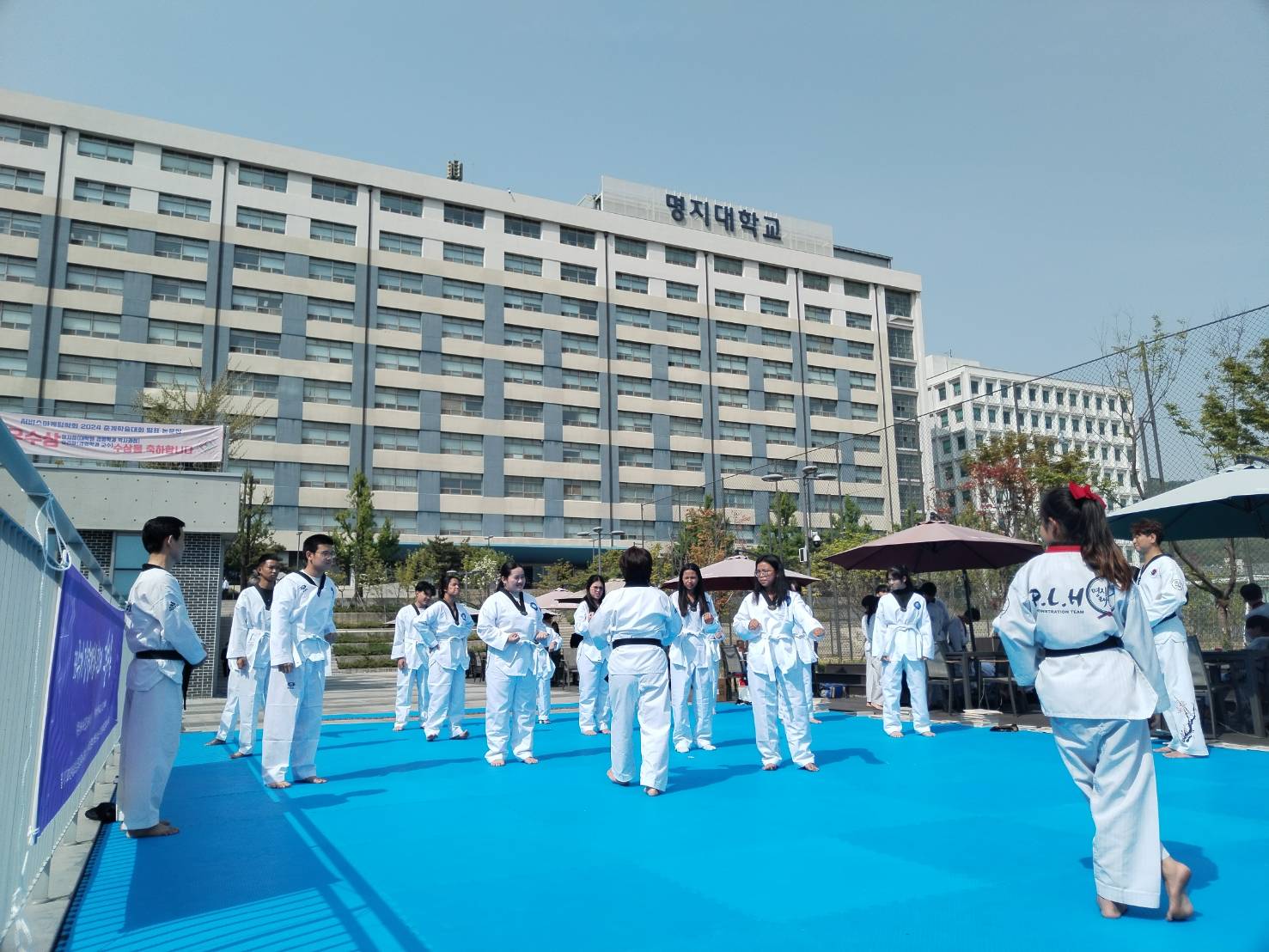 กิจกรรมเรียน เทควันโด้​​เกาหลี ณ​​ MYONGJI​ University​ Korea​