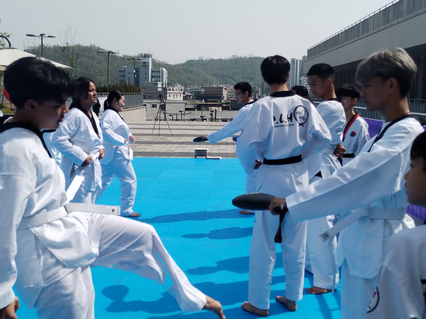 กิจกรรมเรียน เทควันโด้​​เกาหลี ณ​​ MYONGJI​ University​ Korea​