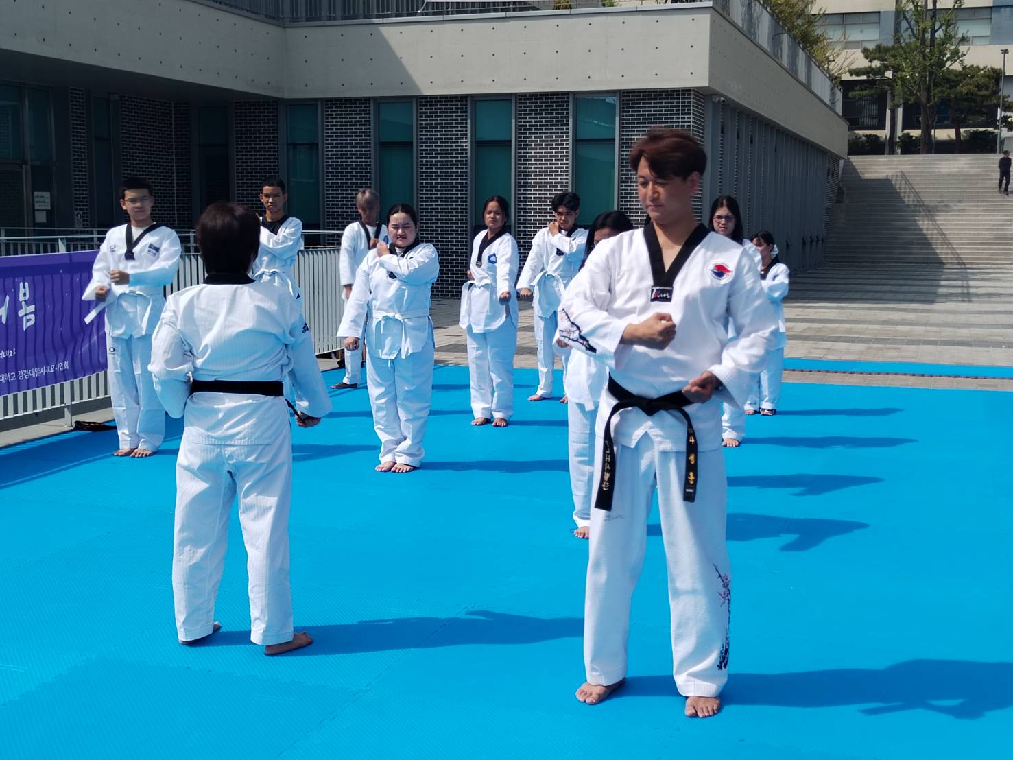 กิจกรรมเรียน เทควันโด้​​เกาหลี ณ​​ MYONGJI​ University​ Korea​