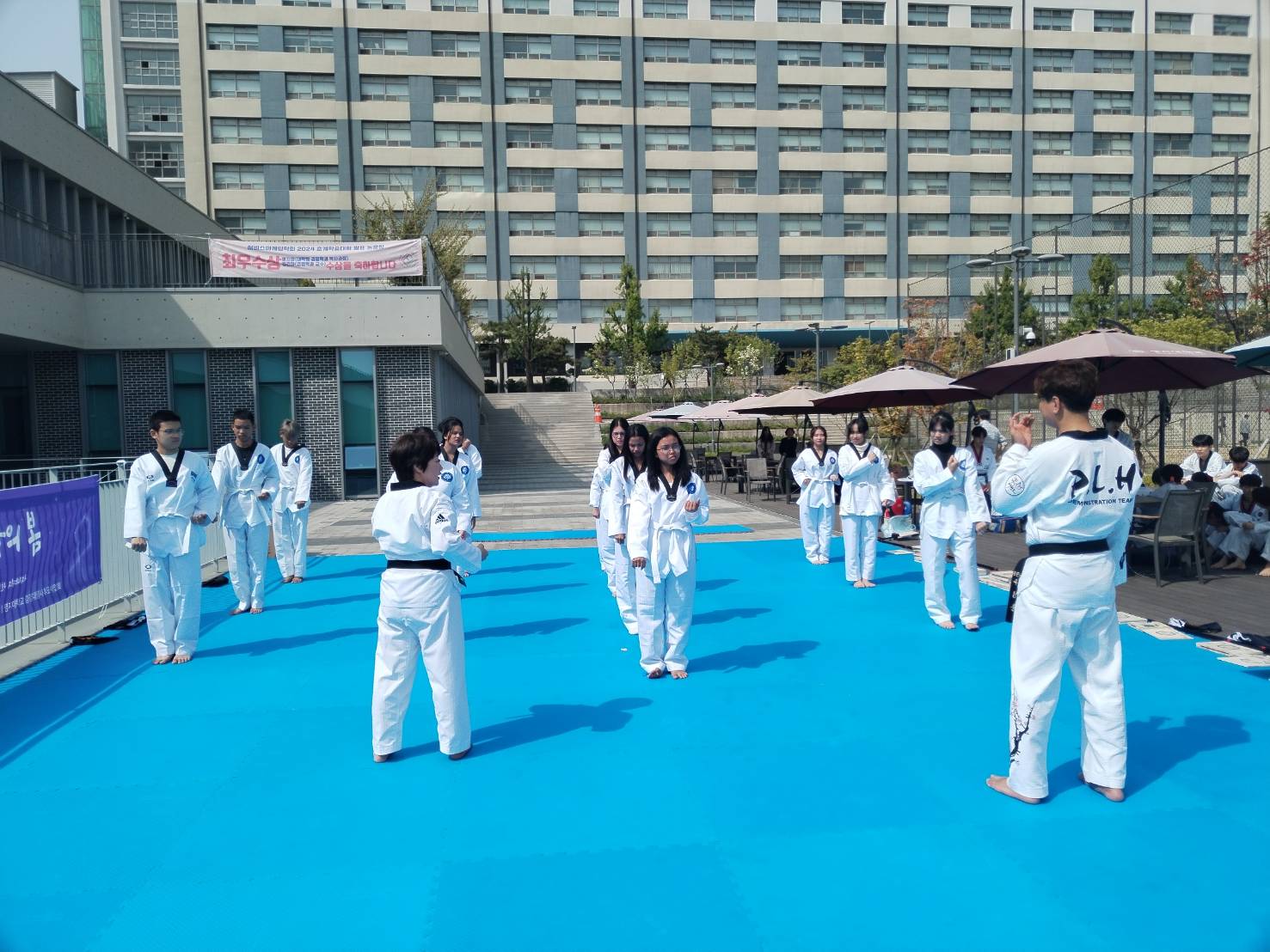 กิจกรรมเรียน เทควันโด้​​เกาหลี ณ​​ MYONGJI​ University​ Korea​