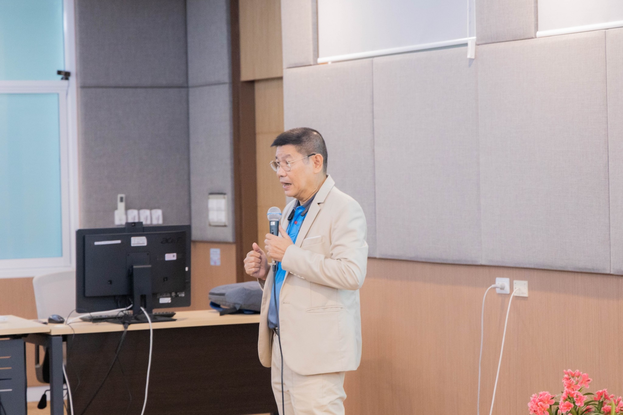 โครงการเตรียมและปฐมนิเทศนิสิต ก่อนออกฝึกปฏิบัติการสอนในสถานศึกษา  สำหรับนิสิตหลักสูตรการศึกษามหาบัณฑิต