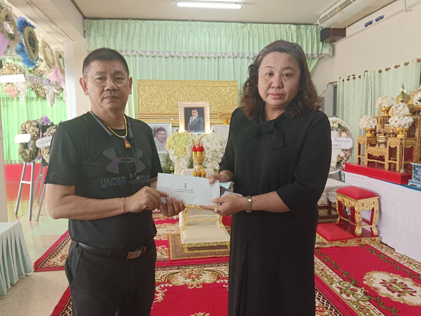 พิธีพระราชทานเพลิงศพ ผศ ดร.คุณอานันท์ นิรมล  อดีตรองคณบดี หัวหน้าภาควิชา ประธานสาขา และประธานหลักสูตรปริญญาเอก  สาขาเทคโนโลยีและสื่อสารการศึกษา  คณะศึกษาศาสตร์