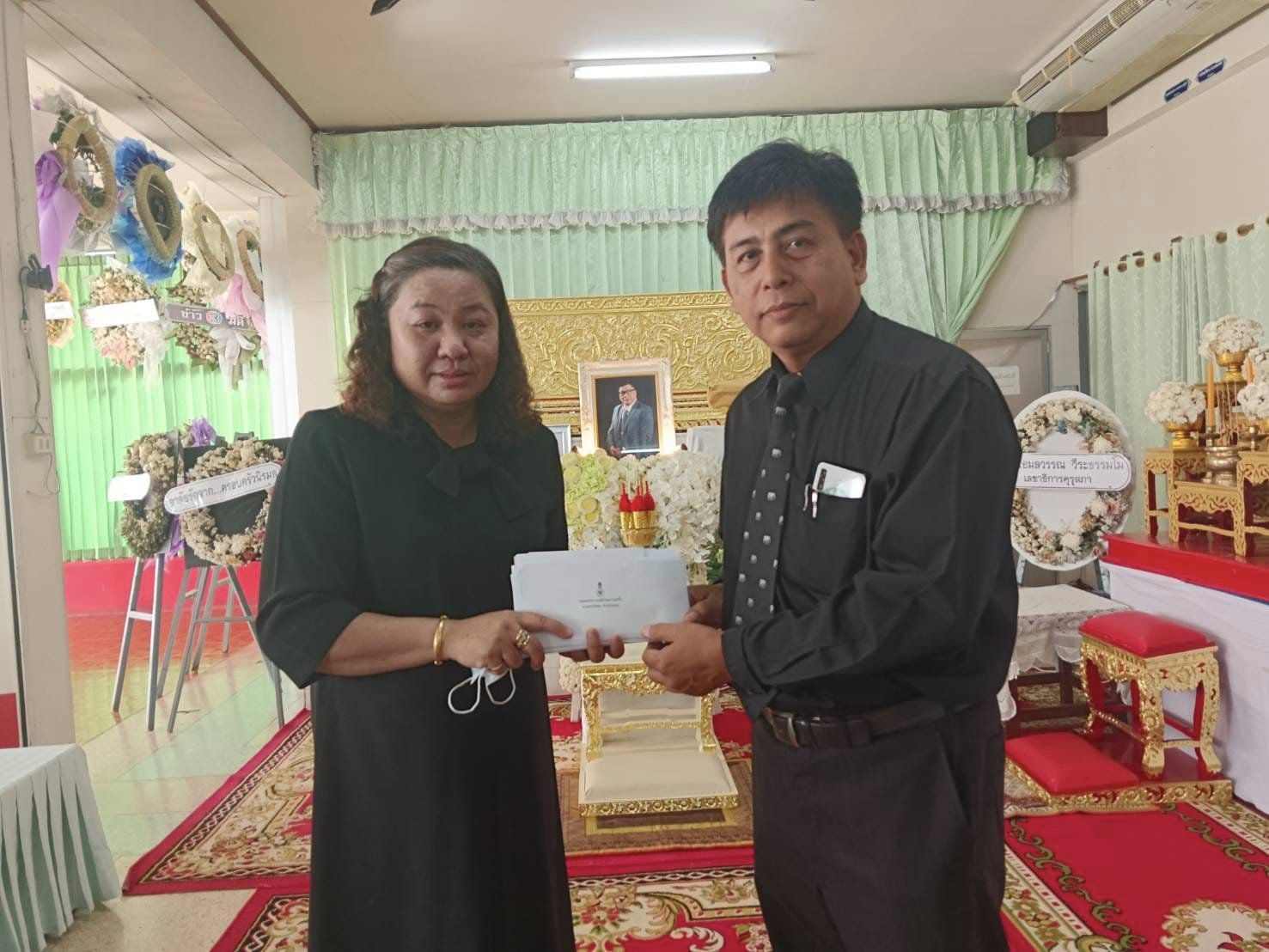 พิธีพระราชทานเพลิงศพ ผศ ดร.คุณอานันท์ นิรมล  อดีตรองคณบดี หัวหน้าภาควิชา ประธานสาขา และประธานหลักสูตรปริญญาเอก  สาขาเทคโนโลยีและสื่อสารการศึกษา  คณะศึกษาศาสตร์