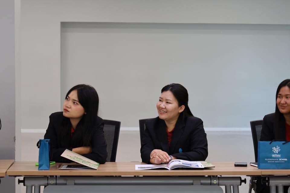 นิสิตหลักสูตร กศ.ม สาขาวิชาการวิจัยและประเมิน และ นิสิตกศ.บ สาขาวิชาการวัดและประเมินทางการศึกษา ศึกษาดูงาน ณ โรงเรียนปลูกปัญญา นครราชสีมา