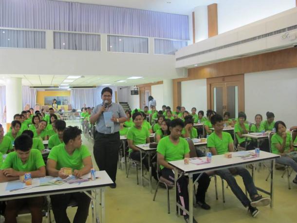 ต้อนรับคณะศึกษาดูงาน ร.ร.ย่านตาขาวฯ