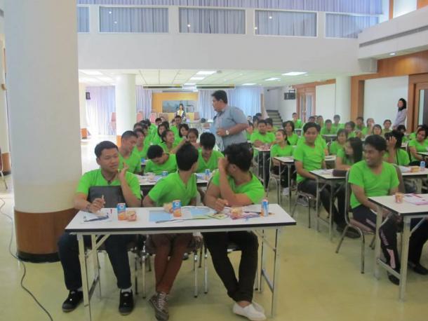 ต้อนรับคณะศึกษาดูงาน ร.ร.ย่านตาขาวฯ