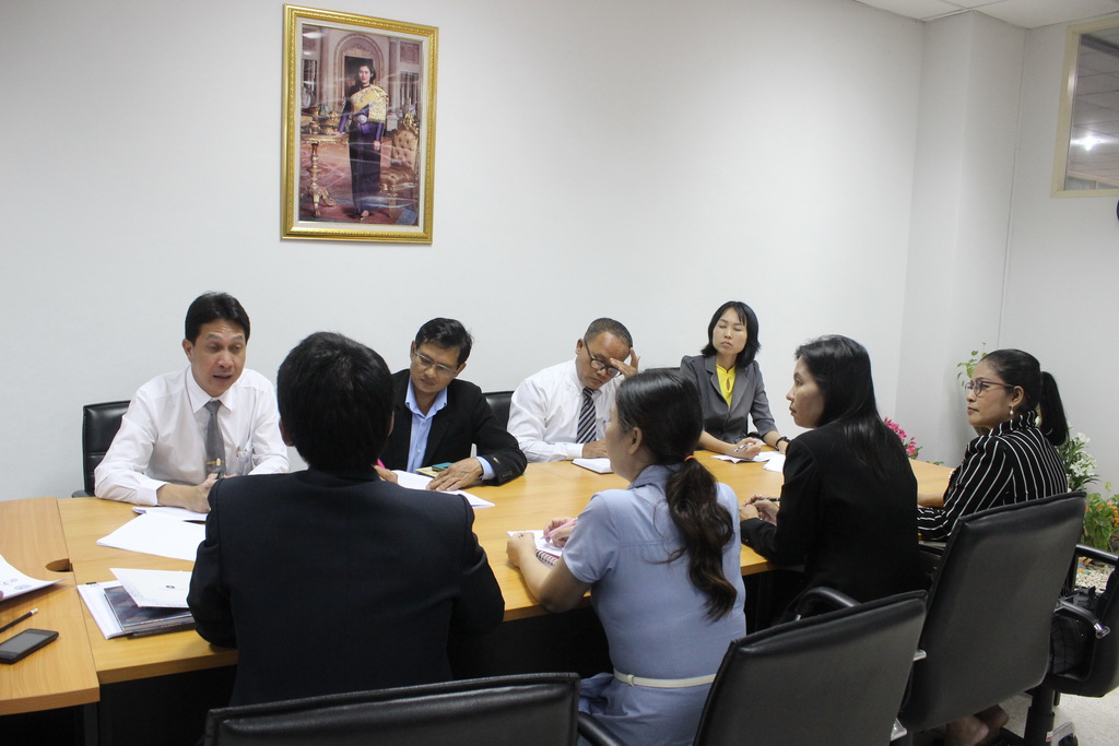 การประชุมเพื่อกำหนดแนวทางการพัฒนาคุณภาพทางการศึกษา เพื่อพัฒนาผู้เรียนให้ได้คุณภาพทางการศึกษา