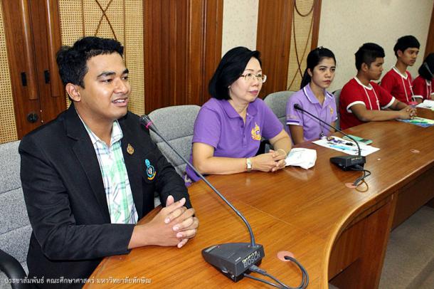 ต้อนรับสภานักเรียนโรงเรียนพะตงประธานคีรีวัฒน์ โดยสภาเด็กและเยาวชนอำเภอสะเดา จ.สงขลา