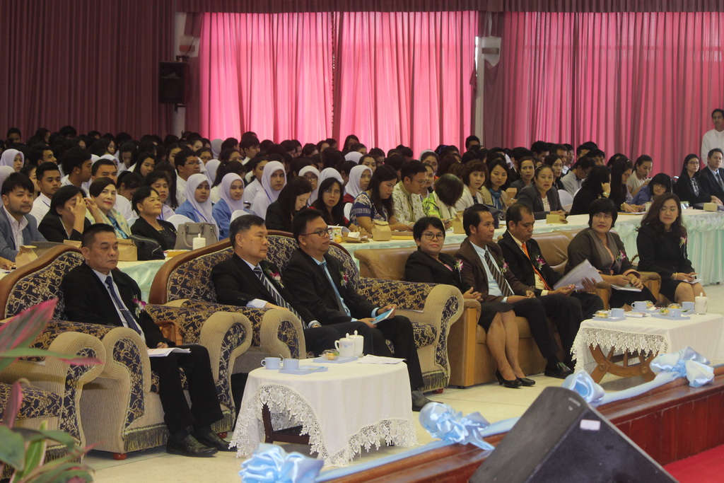 โครงการประชุมวิชาการนำเสนอผลงานวิจัย “นวัตกรรมวิชาชีพครู” เครือข่ายสถาบันผลิตครูภาคใต้ตอนล่าง ครั้งที่ 1