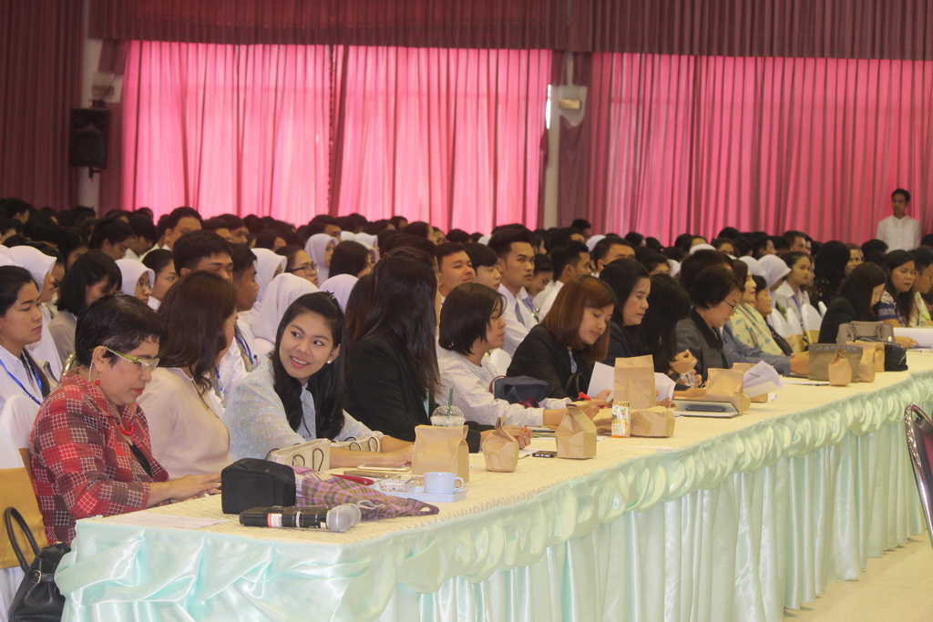 โครงการประชุมวิชาการนำเสนอผลงานวิจัย “นวัตกรรมวิชาชีพครู” เครือข่ายสถาบันผลิตครูภาคใต้ตอนล่าง ครั้งที่ 1