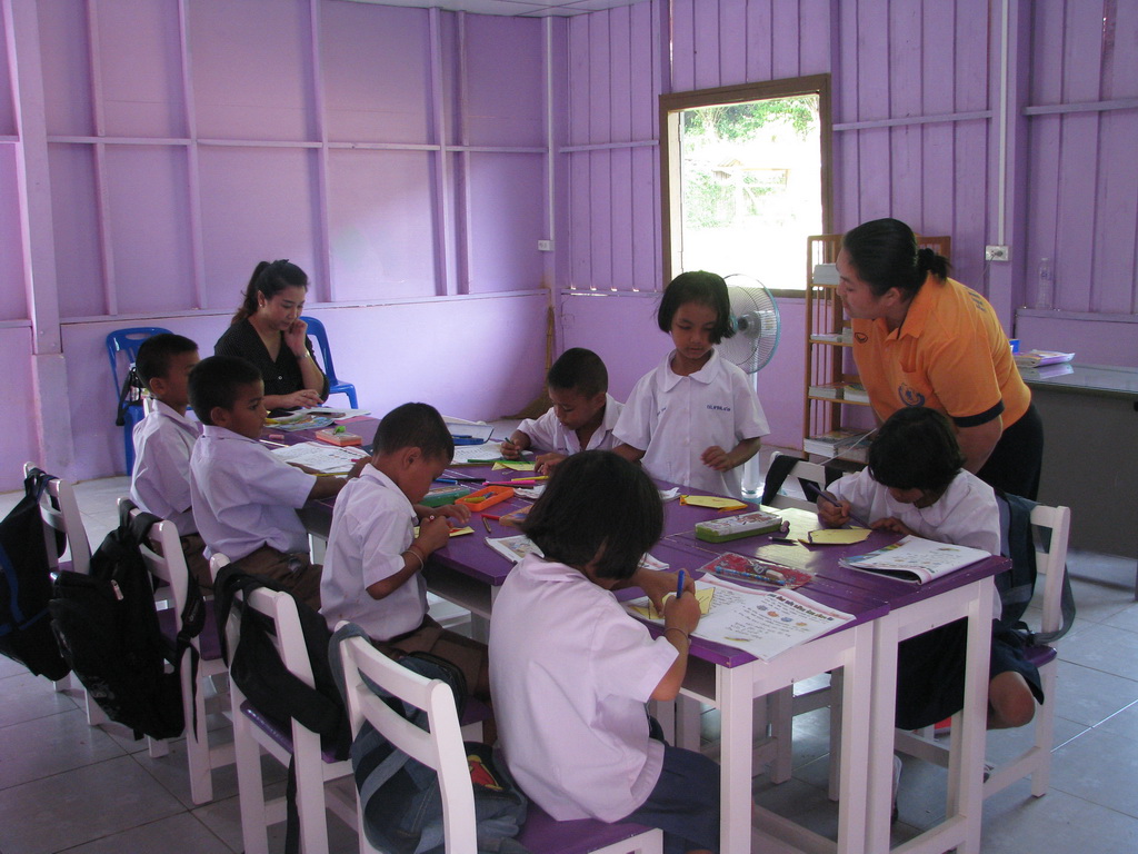 การนิเทศติดตามและประเมินผลการสอนของ “โครงการพัฒนาศักยภาพโรงเรียนในพระราชดำริและโรงเรียนขาดแคลนในเขตพื้นที่การศึกษา 4 จังหวัดภาคใต้”
