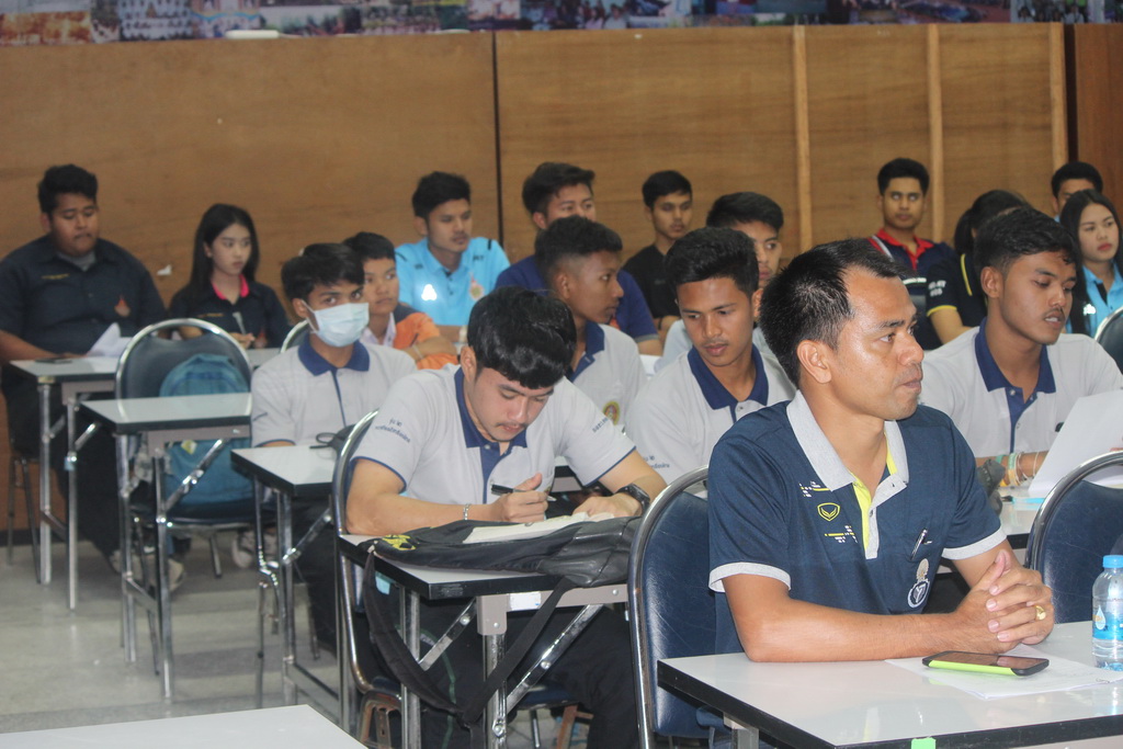 ประชุมคณะกรรมการตัดสินกีฬาในการแข่งขัน “กีฬาศึกษาศาสตร์-ครุศาสตร์ สัมพันธ์ (กล้วยไม้เกมส์) ครั้งที่ 7”