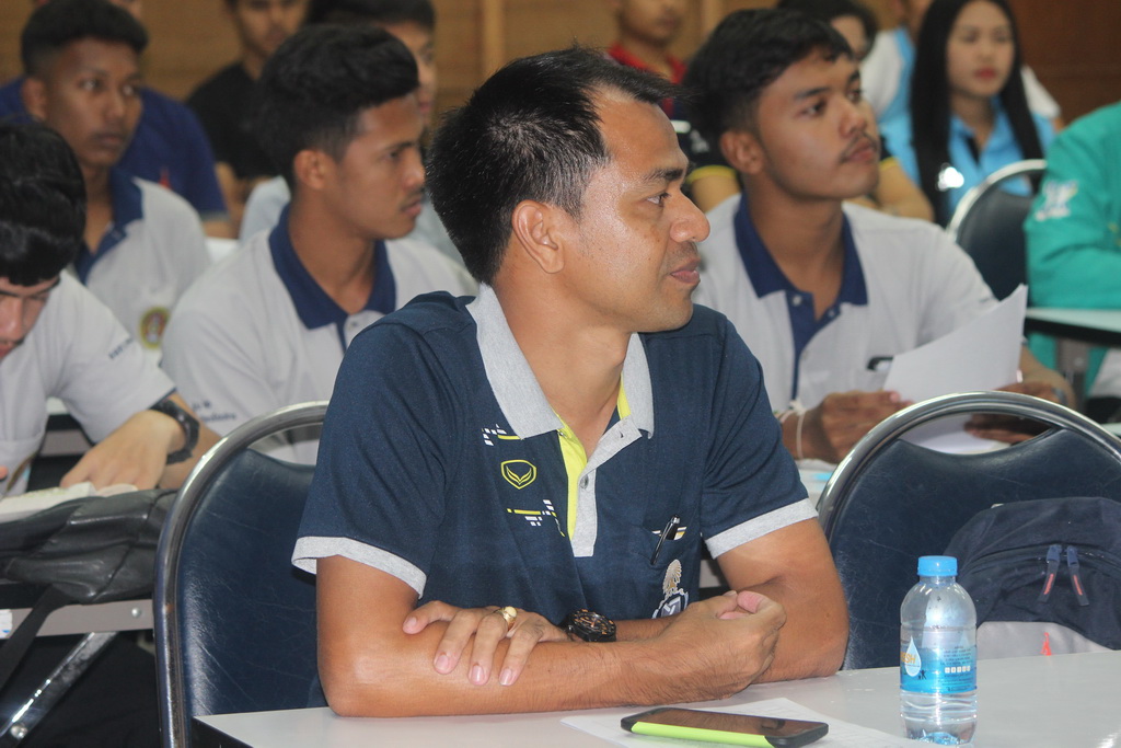 ประชุมคณะกรรมการตัดสินกีฬาในการแข่งขัน “กีฬาศึกษาศาสตร์-ครุศาสตร์ สัมพันธ์ (กล้วยไม้เกมส์) ครั้งที่ 7”