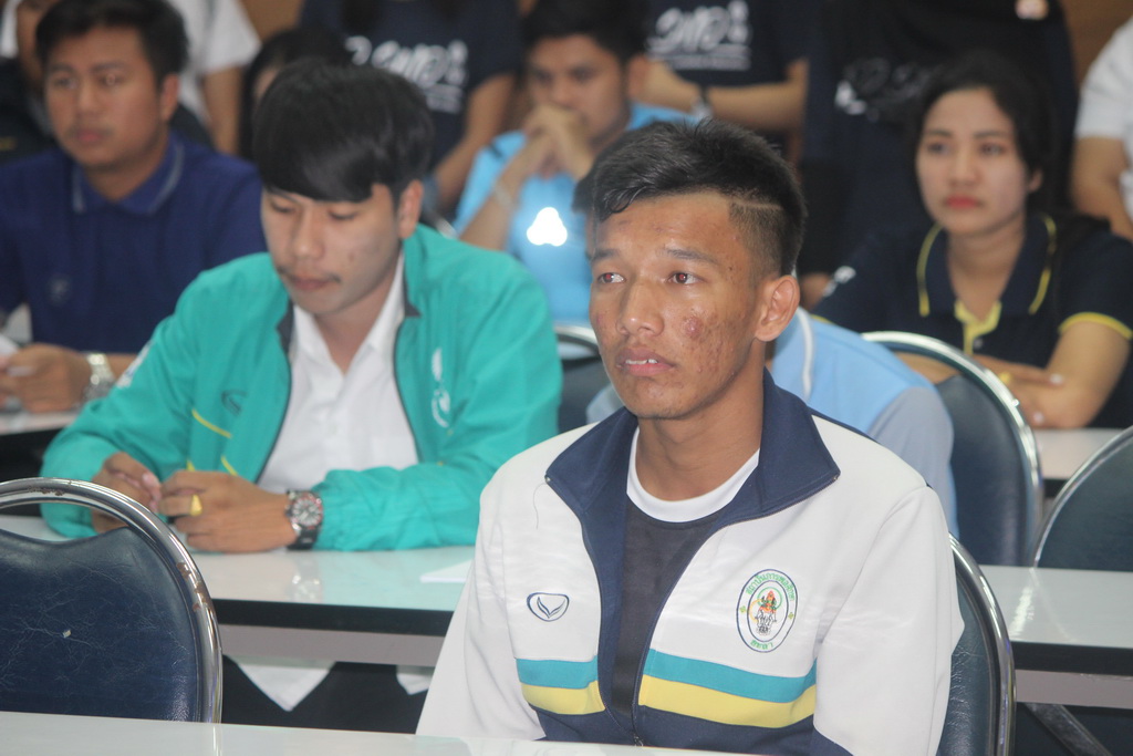 ประชุมคณะกรรมการตัดสินกีฬาในการแข่งขัน “กีฬาศึกษาศาสตร์-ครุศาสตร์ สัมพันธ์ (กล้วยไม้เกมส์) ครั้งที่ 7”