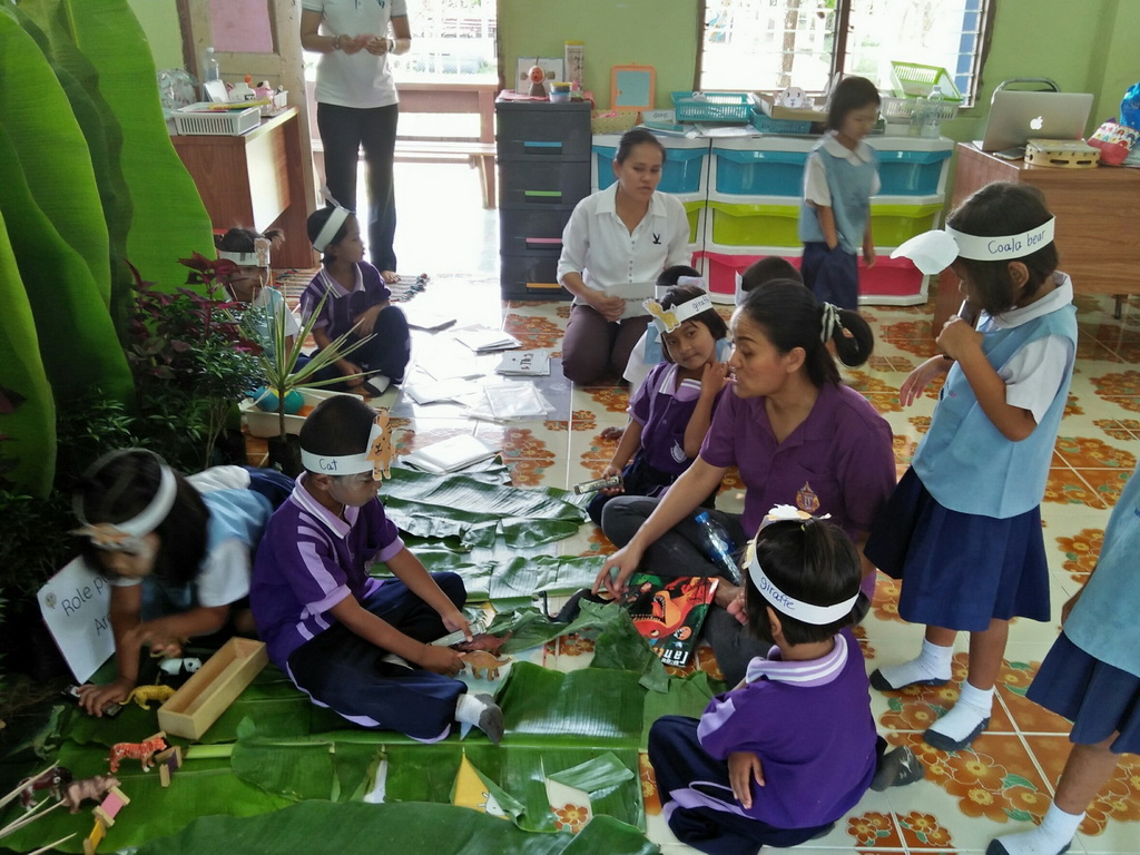 การนิเทศติดตามและประเมินผลการสอนของ “โครงการพัฒนาศักยภาพโรงเรียนในพระราชดำริและโรงเรียนขาดแคลนในเขตพื้นที่การศึกษา 4 จังหวัดภาคใต้”