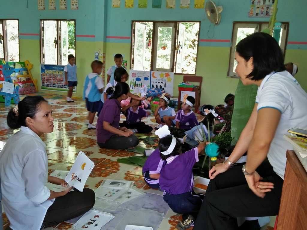 การนิเทศติดตามและประเมินผลการสอนของ “โครงการพัฒนาศักยภาพโรงเรียนในพระราชดำริและโรงเรียนขาดแคลนในเขตพื้นที่การศึกษา 4 จังหวัดภาคใต้”