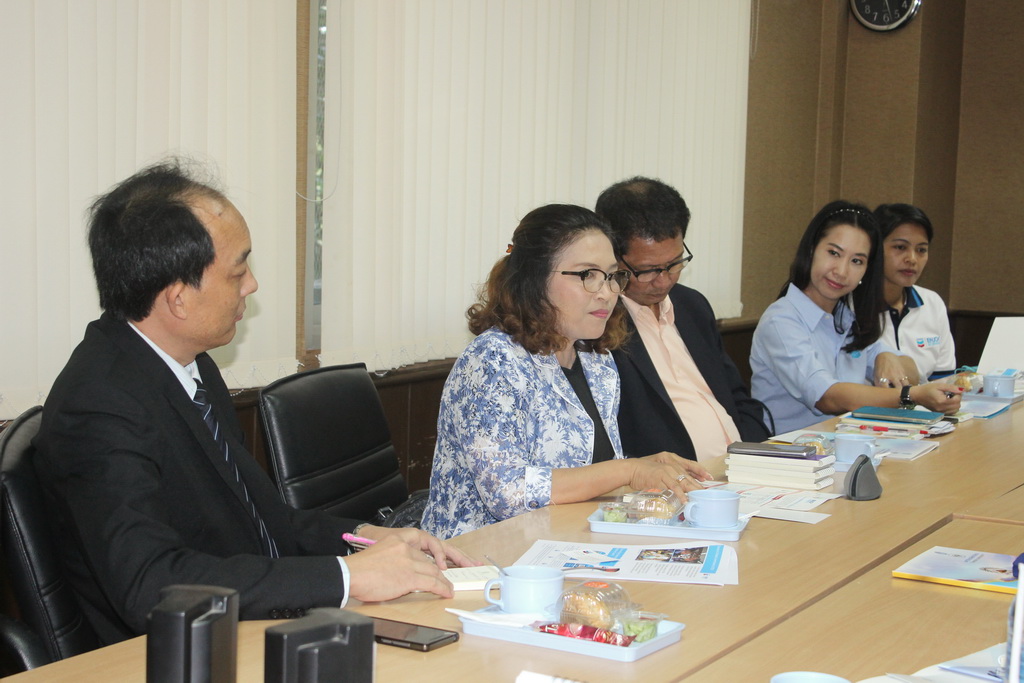 พิจารณาหารือ ชี้แจง กำหนดแนวทาง การดำเนินการ ความร่วมมือ โครงการChevron Enjoy Science : สนุกวิทย์ พลังคิด เพื่ออนาคต