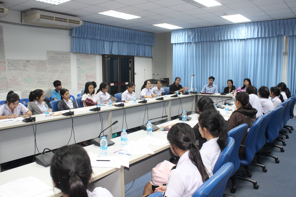 โครงการสัมมนานิสิตระหว่างปฏิบัติการวิชาชีพในสถานศึกษา สำหรับนิสิตหลักสูตรการศึกษาบัณฑิต (หลักสูตร 4 ปี) สาขาวิชาการวัดและประเมินทางการศึกษา ประจำปีการศึกษา 2560