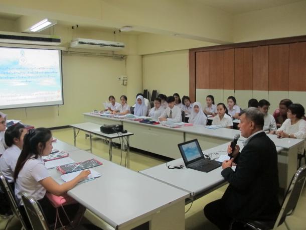 โครงการเตรียมความพร้อมและปฐมนิเทศนิสิตก่อนออกปฏิบัติการสอนสำหรับนิสิตหลักสูตรการศึกษาบัณฑิต (หลักสูตร 4 ปี) สาขาการวัดและประเมินทางการศึกษา ปีการศึกษา 2559