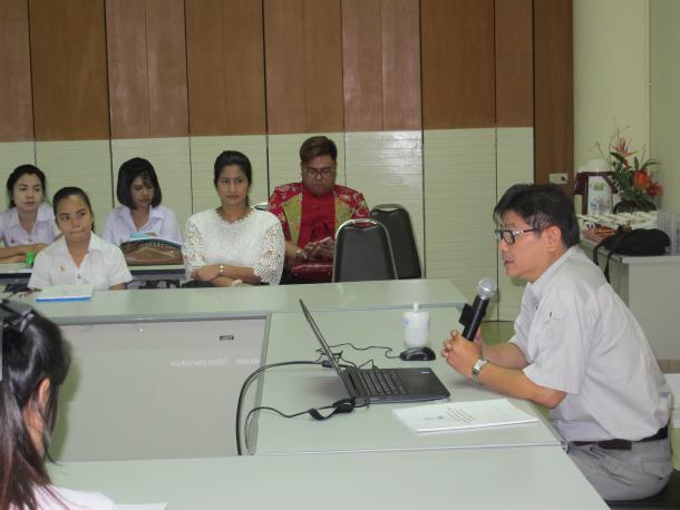 โครงการเตรียมความพร้อมและปฐมนิเทศนิสิตก่อนออกปฏิบัติการสอนสำหรับนิสิตหลักสูตรการศึกษาบัณฑิต (หลักสูตร 4 ปี) สาขาการวัดและประเมินทางการศึกษา ปีการศึกษา 2559