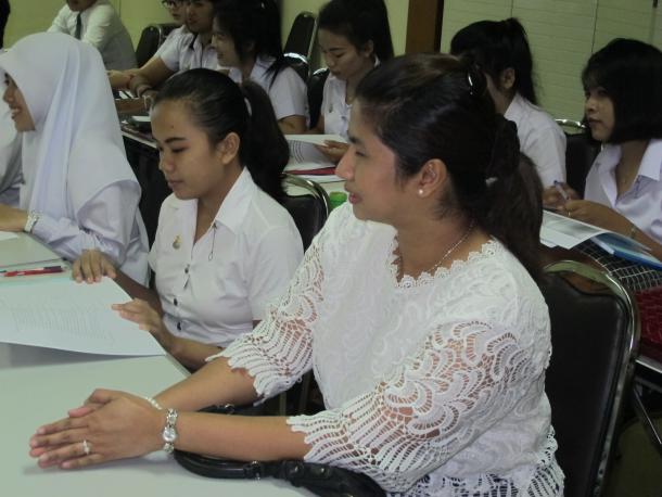 โครงการเตรียมความพร้อมและปฐมนิเทศนิสิตก่อนออกปฏิบัติการสอนสำหรับนิสิตหลักสูตรการศึกษาบัณฑิต (หลักสูตร 4 ปี) สาขาการวัดและประเมินทางการศึกษา ปีการศึกษา 2559