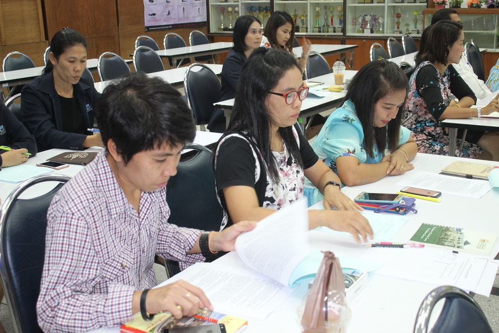 โครงการพัฒนาสมรรถนะวิจัยโดยกระบวนการจัดการเรียนรู้สำหรับพัฒนางานประจำสู่งานวิจัยของบุคลากรสายสนับสนุนคณะศึกษาศาสตร์