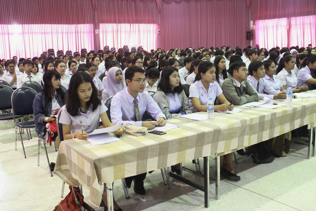 โครงการเตรียมความพร้อมและปฐมนิเทศนิสิตก่อนออกปฏิบัติการสอน สำหรับนิสิตหลักสูตรการศึกษาบัณฑิต (หลักสูตร 5 ปี) ปีการศึกษา 2561