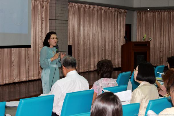 อธิการบดีพบคณะศึกษาศาสตร์