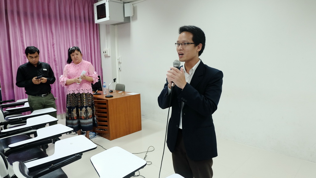 กิจกรรมการแข่งขันการประกวดการสอน ในรายวิชา 0308331 การจัดกระบวนการเรียนรู้