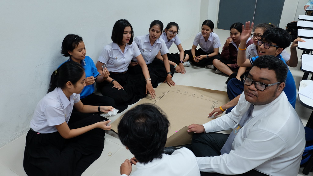 กิจกรรมการแข่งขันการประกวดการสอน ในรายวิชา 0308331 การจัดกระบวนการเรียนรู้