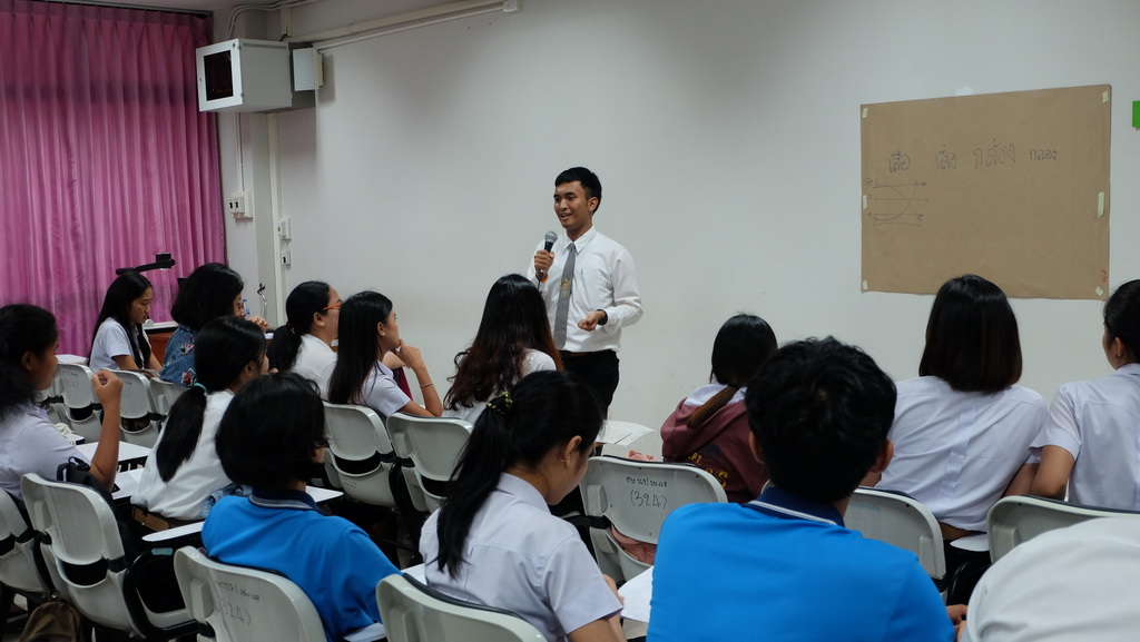 กิจกรรมการแข่งขันการประกวดการสอน ในรายวิชา 0308331 การจัดกระบวนการเรียนรู้