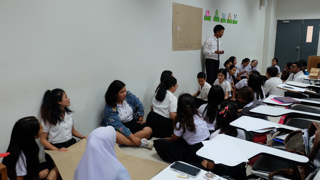กิจกรรมการแข่งขันการประกวดการสอน ในรายวิชา 0308331 การจัดกระบวนการเรียนรู้