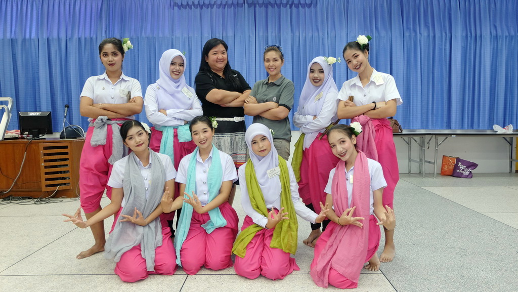 กิจกรรมการสอบรำนาฏศิลป์ ในรายวิชา 0332322 ดนตรีและนาฏศิลป์สำหรับครูปฐมวัย