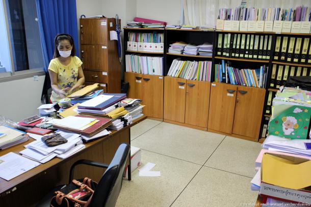ครงการ 5 ส. สำนักงานคณะศึกษาศาสตร์ บุคลากรคณะศึกษาศาสตร์