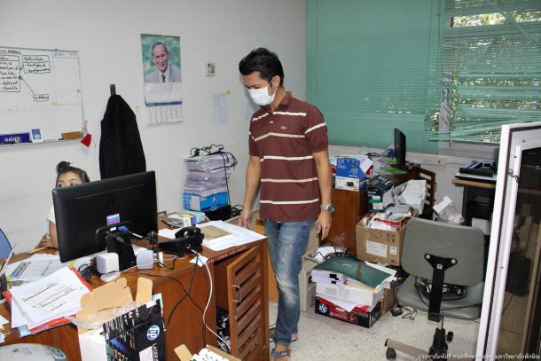 ครงการ 5 ส. สำนักงานคณะศึกษาศาสตร์ บุคลากรคณะศึกษาศาสตร์