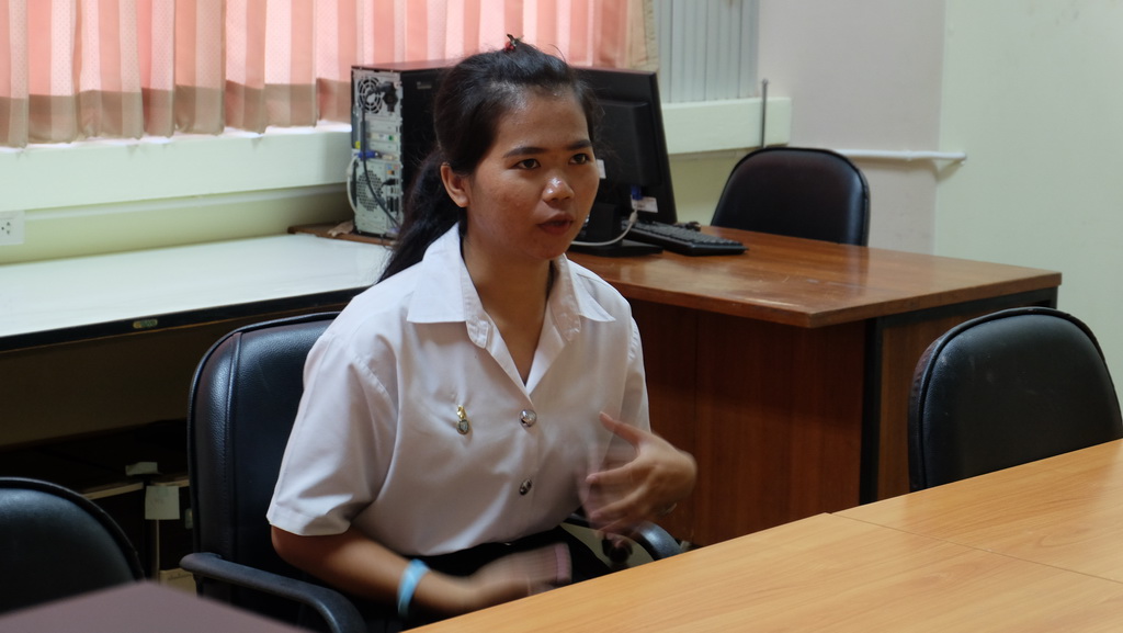การสอบสัมภาษณ์นิสิตโครงการส่งเสริมและพัฒนาศักยภาพของนิสิตและบุคลากรกับสถาบันอุดมศึกษาในต่างประเทศ “SEED 2018”